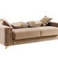 Lisa Modern Sofa in Copper