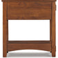 Breegin - Chair Side End Table - 1 Drawer - Brown