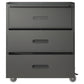 Heavy-Duty Metal Storage Cabinet with Wheels