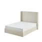 Carmen Upholstered Wingback Bed Frame