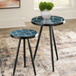 Clairbelle - Accent Table (Set of 2) - Teal