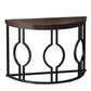 Half Moon Console Table for Entryway