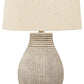 Layal - Paper Table Lamp  - Beige