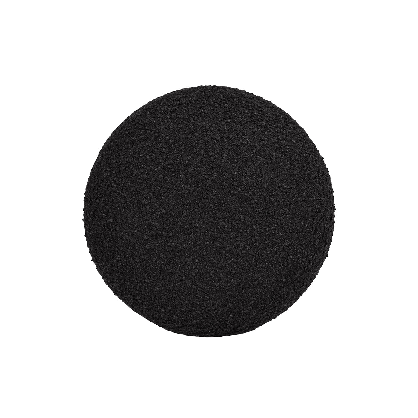 Fuji 15" Mushroom Footstool Ottoman, Ebony