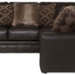 Denali - Italian Leather Match Sectional