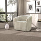 Elegant Style Mira Mid-Century Modern Velvet Swivel Chair