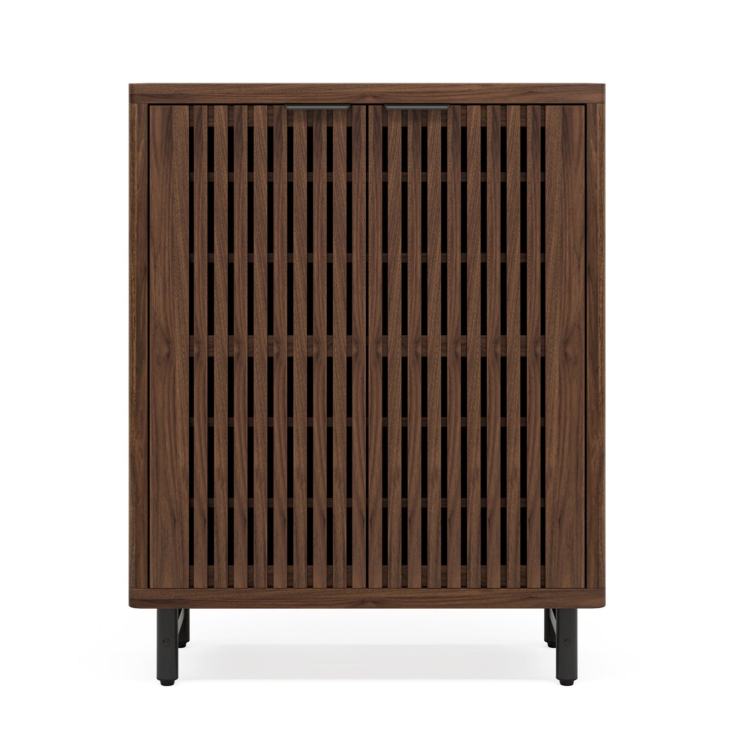 33.46" Modern Dark 6-Tier Shoe Cabinet