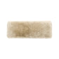 Leda 49" Sheepskin Fur Rectangular Accent Bench
