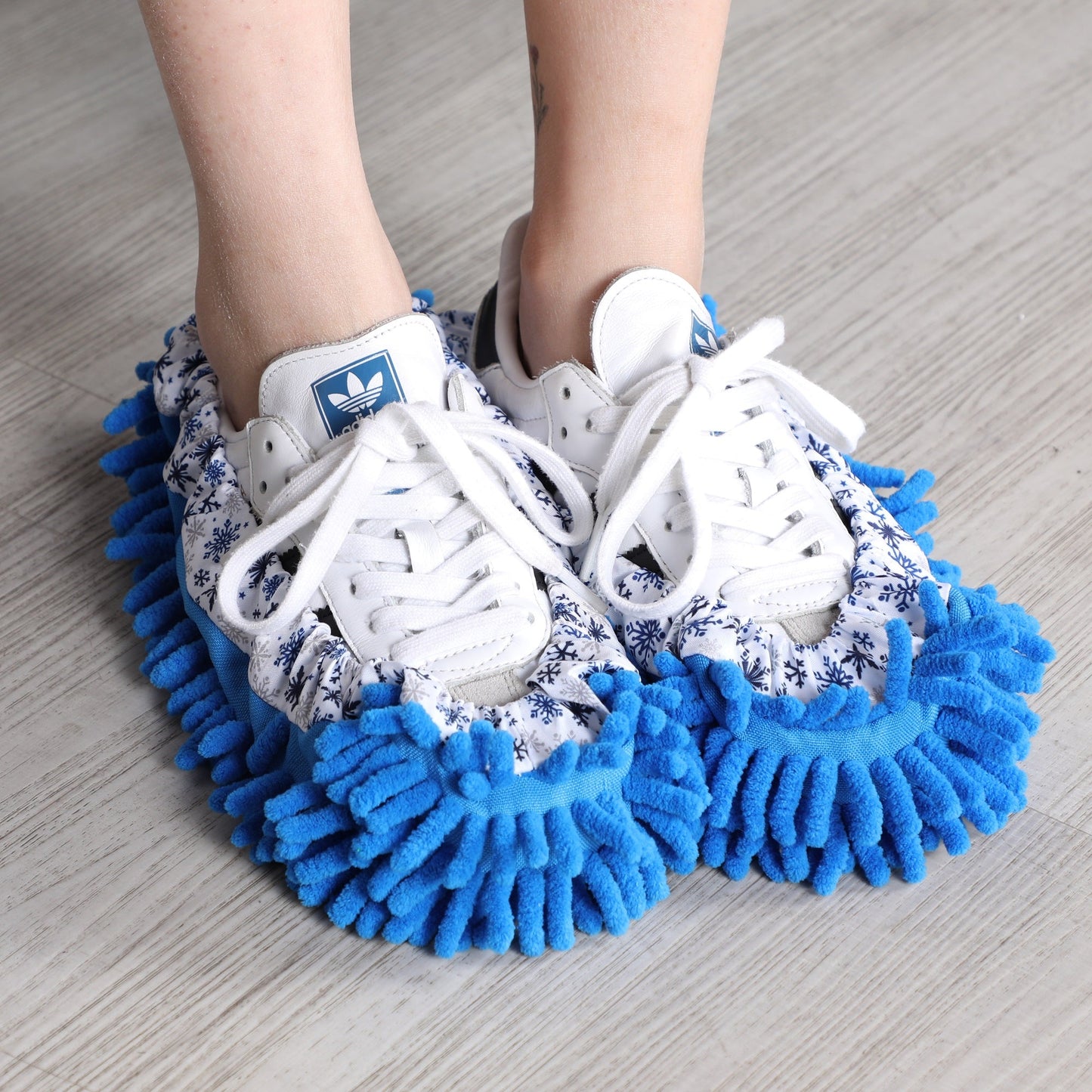 Microfiber Mop Slippers - Set of 3 for Effortless Cleaning