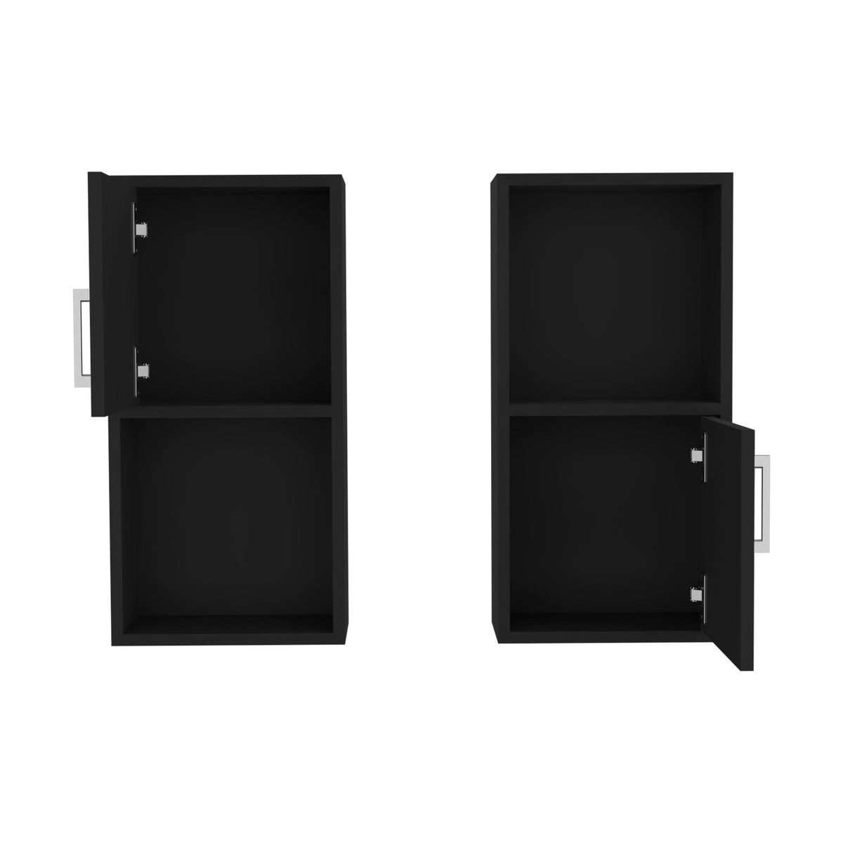 Wall Mounted Bathroom Medicine Cabinet - Eak 24" H, Two Doors