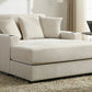 55" Oversized Chaise Lounger - Modern Style Sofa Couch
