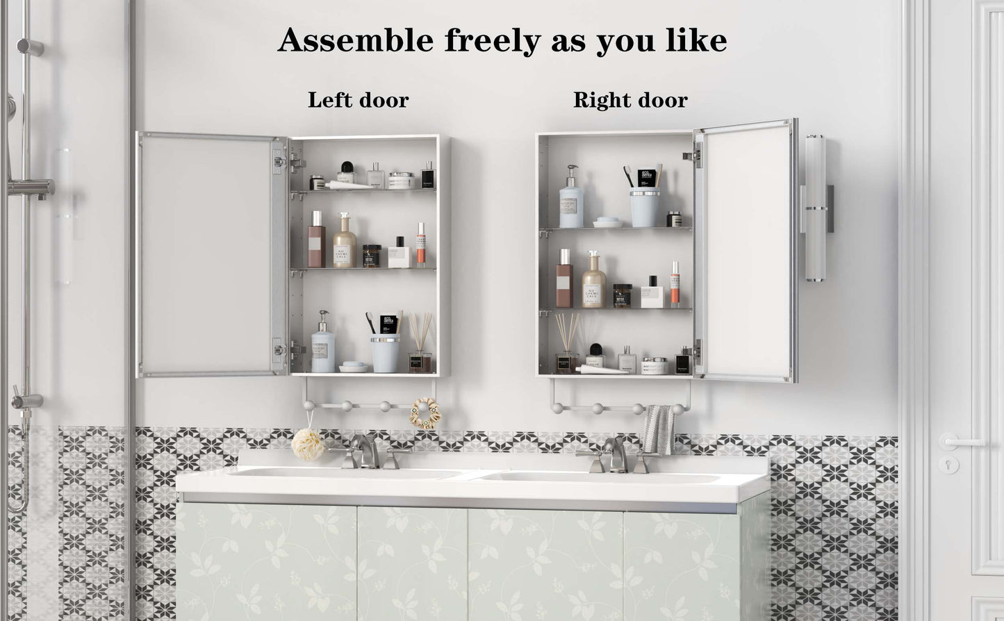 16'' x 24'' Medicine Cabinet with Mirror