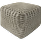 Eastmont 18 Inch Wide Square Pouf
