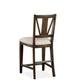 Westley Falls - Counter Chair With Upholstered Seat (Set of 2) - Graphite