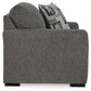 Gardiner - 2 Pc. - Chair And A Half, Ottoman - Pewter
