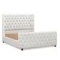 Brooklyn Queen Tufted Panel Bed Headboard and Footboard Set