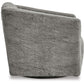 Bramner - Swivel Accent Chair - Charcoal