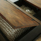 Valebeck - Lift Top Cocktail Table - Black / Brown