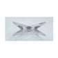 Dekel - Dining Table - Clear Glass Top & Stainless Steel