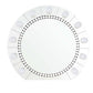 Farai - 29" Accent Mirror - Mirrored & Faux Crystal Diamonds