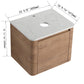 24" Wall-Mounted Bathroom Vanity & 1-Soft-Close Door