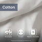 King/Cal King Tufted Cotton Chenille Medallion Duvet Cover Set