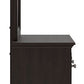 Covetown - Dresser And Mirror - Dark Brown