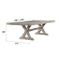 Rocky - Dining Table - Gray Oak