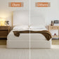 Canter Tall Headboard Upholstered Bed - Pearl