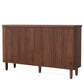59.74" Modern Rustic Buffet Sideboard Cabinet