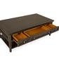 Westley Falls - Rectangular Cocktail Table With Casters - Graphite