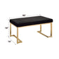 Boice Faux Fur Bench