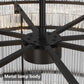 37" Modern Gold Round Chandelier