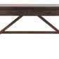 Baldridge - Home Office Large Leg Desk - Rustic Brown