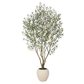 8FT Artificial Olive Tree With Big Decorative Planter