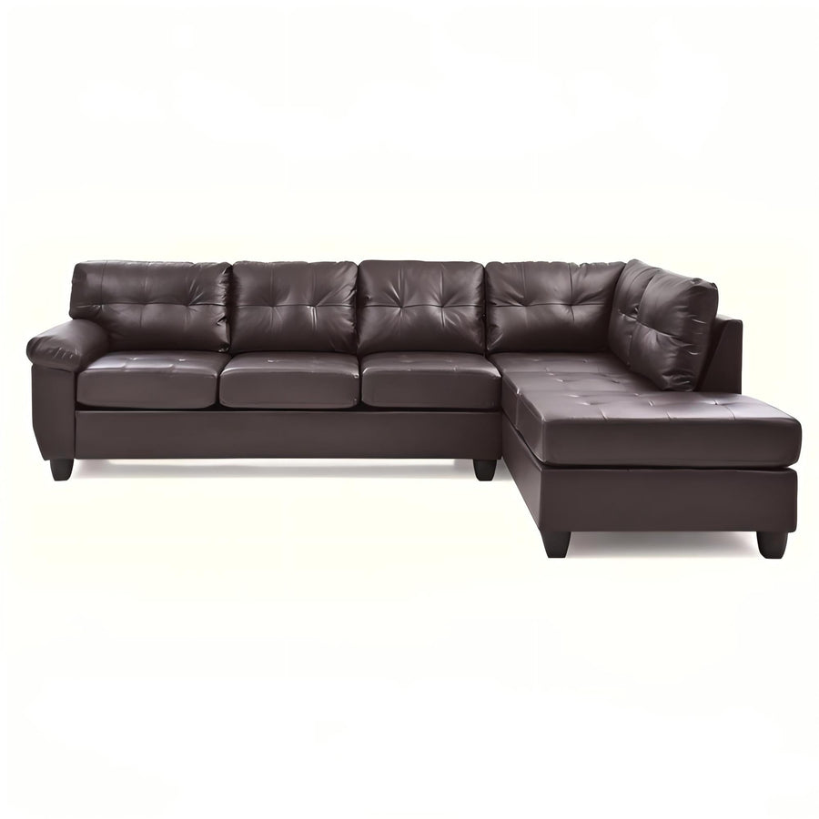 Gallant G905B-SC Sectional Without Ottoman - Cappuccino