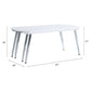 Patina - Coffee Table - White & Chrome