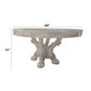 Dresden - Round Dining Table - Bone White
