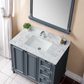 43" x 22" Sintered Stone Bathroom Vanity Top