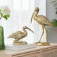 10x15.9x3.7" Standing Crane Figurine