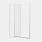 50-54"W X 74"H Pivot Shower Door