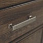 Juararo - Two Drawer Night Stand - Dark Brown