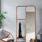 38" x 23" x 71.5" Clothes Hanger With Mirror - Large