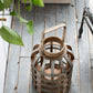 Decorative Lantern With Handle Wooden Lantern For Indoor Outdoor Home Garden Wedding