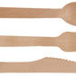 Wooden Compostable Utensils Set - 300 Pieces