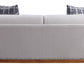 Pelton - Loveseat With 2 Pillows - Fabric & Walnut