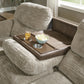 McMahon - Sofa With Drop Down Table - Bark