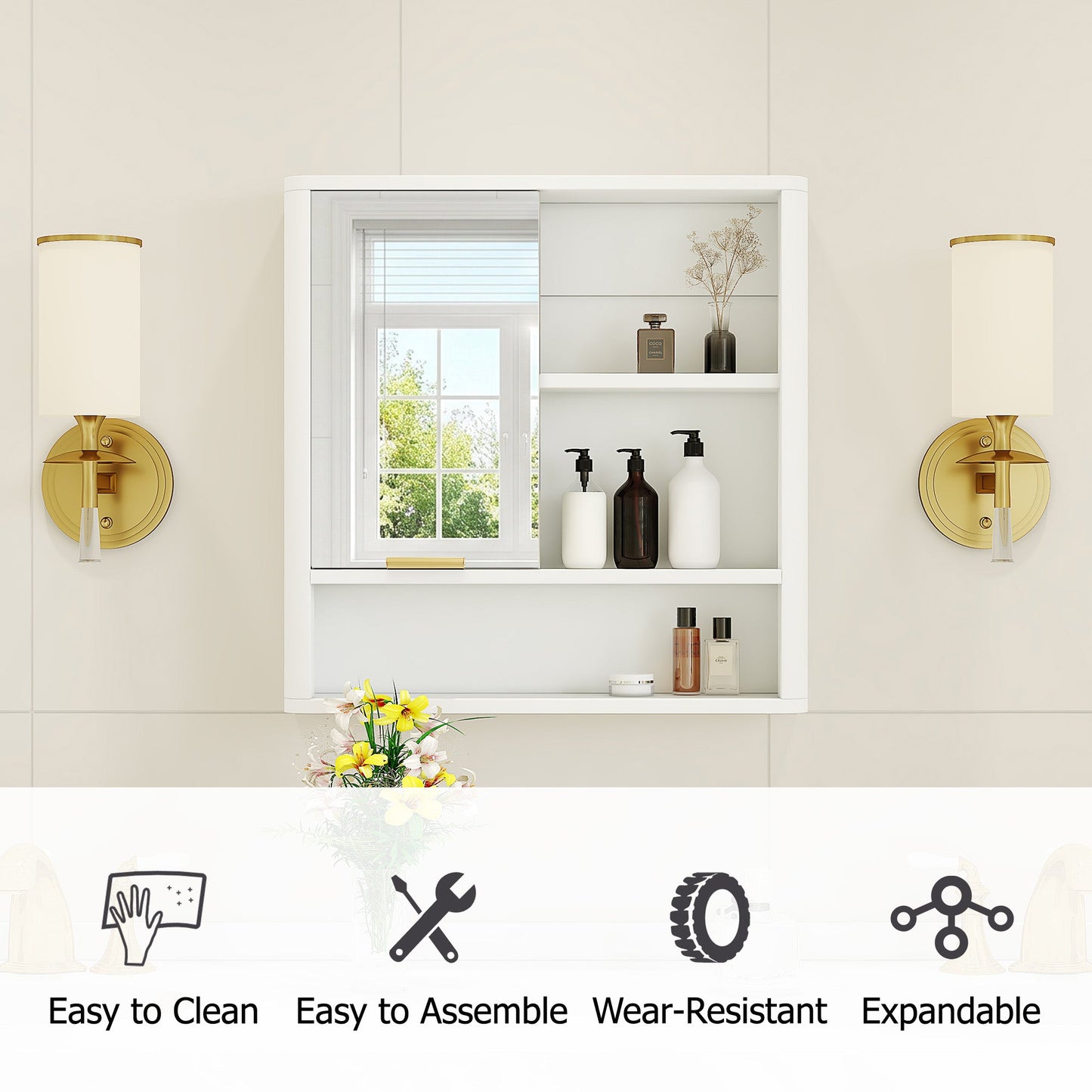 Modern Bathroom Mirror Cabinet