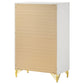 Chesney Modern Five-Drawer Chest