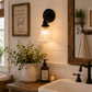 Amber Holophane Clear Glass Wall Sconce or Pendant Light